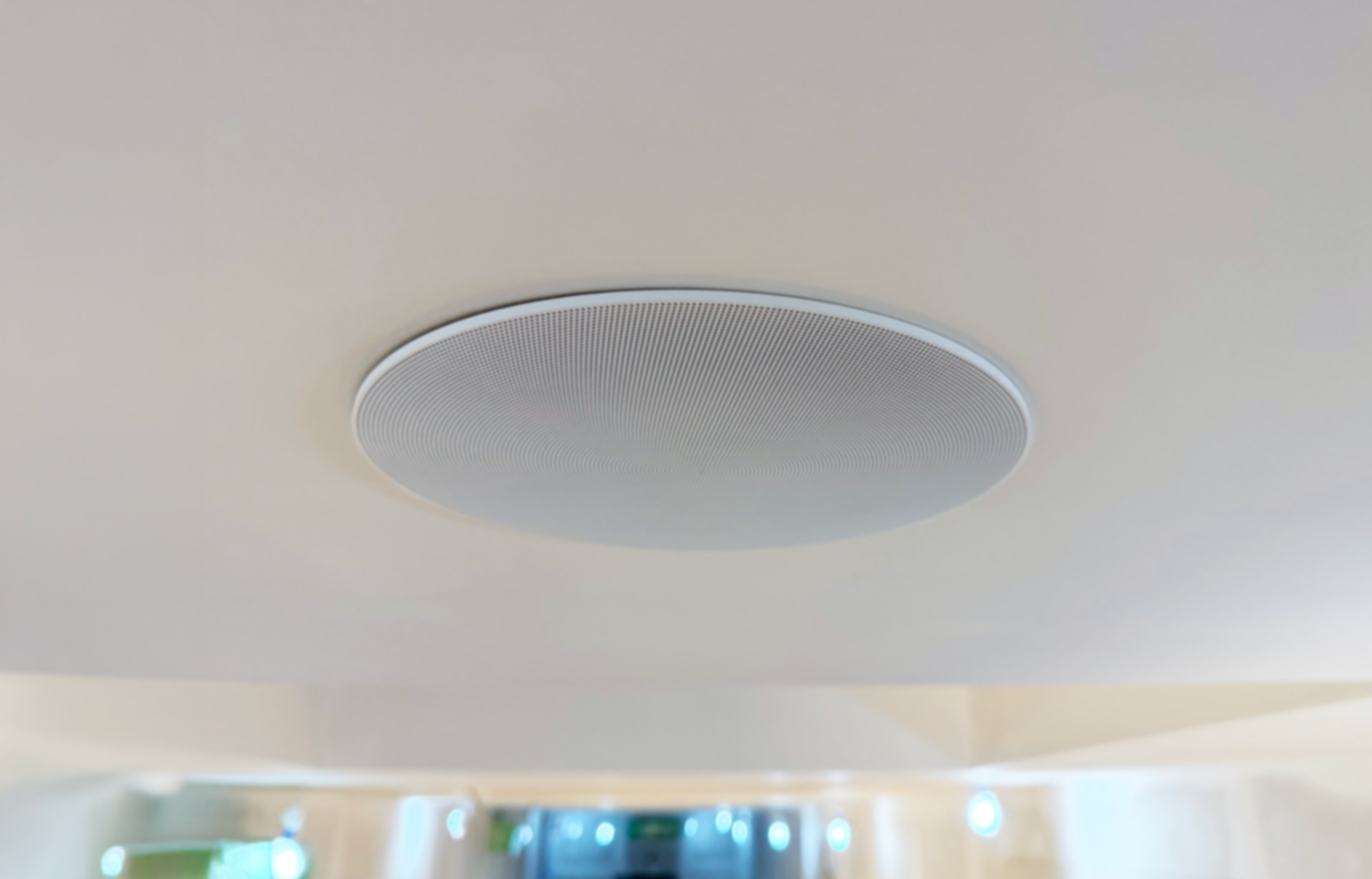 Installed sound system speaker